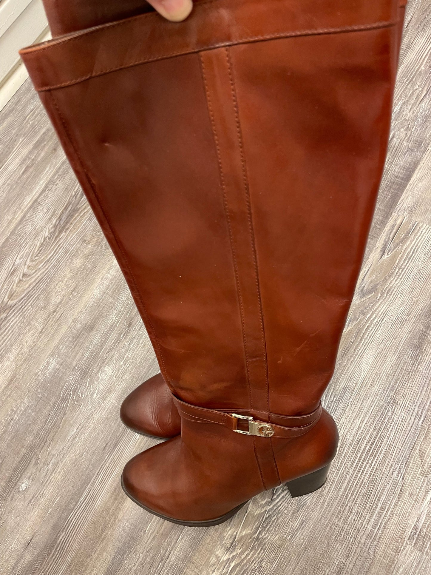 Boots Knee Heels By Giani Bernini  Size: 9.5