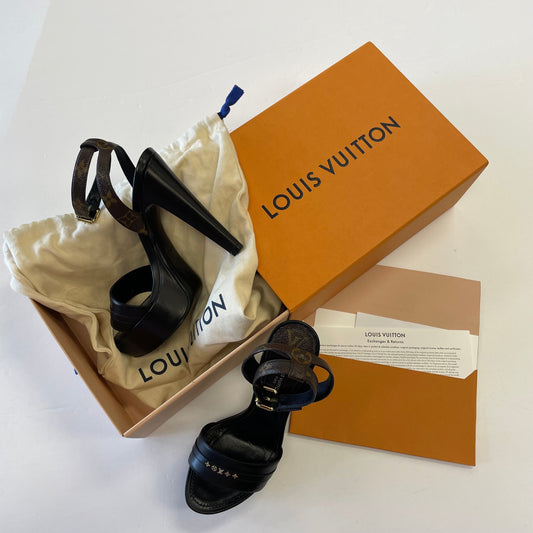 Shoes Heels Stiletto By Louis Vuitton  Size: 8.5