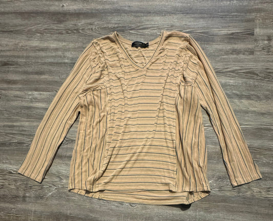 Top Long Sleeve By Doe & Rae  Size: L