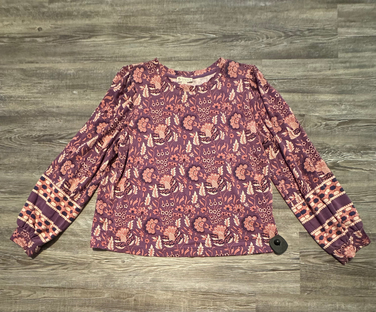 Top Long Sleeve By Eliane Rose  Size: Xl