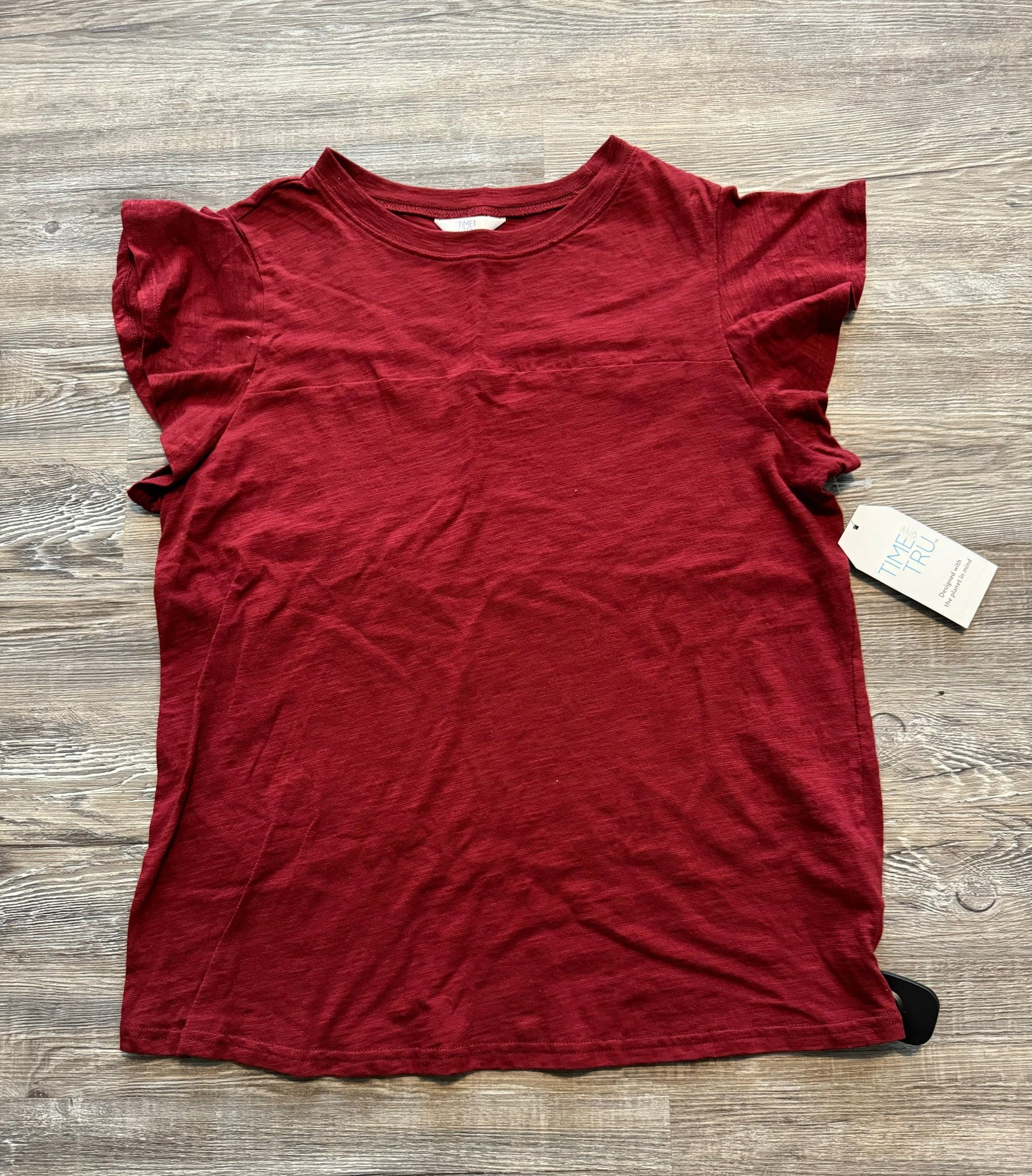 Top Short Sleeve By Time And Tru  Size: M