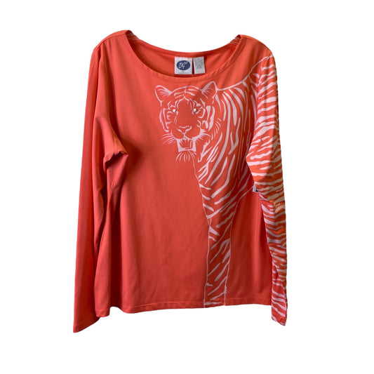 Top Long Sleeve By Diane Gilman  Size: L