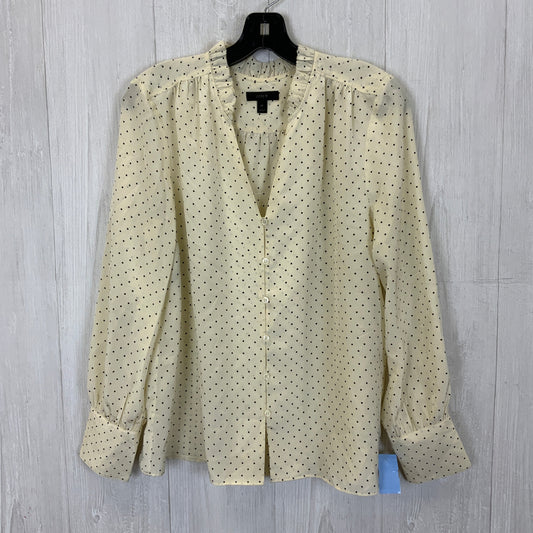 Blouse Long Sleeve By J Crew  Size: M