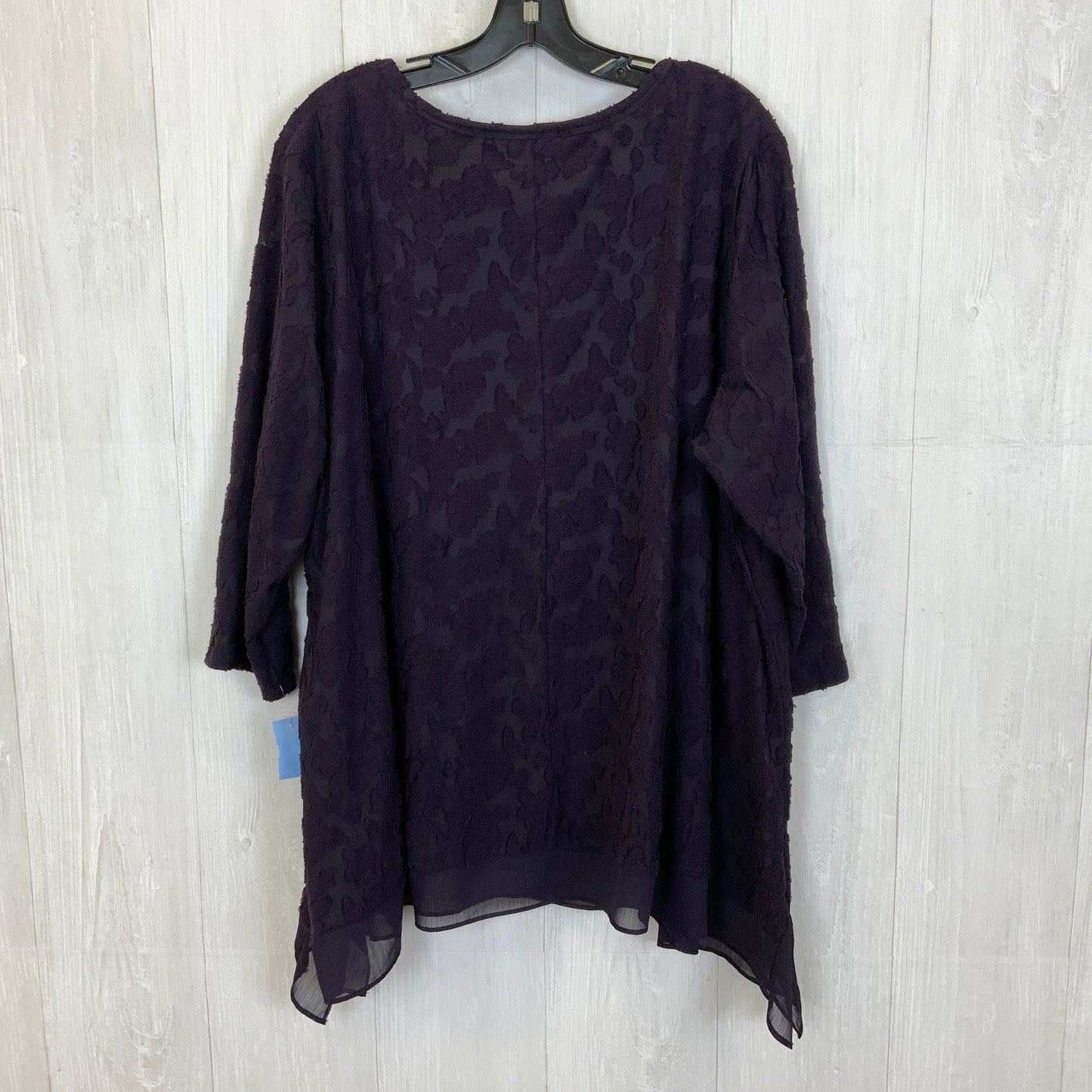 Top Long Sleeve By Simply Vera  Size: 3x