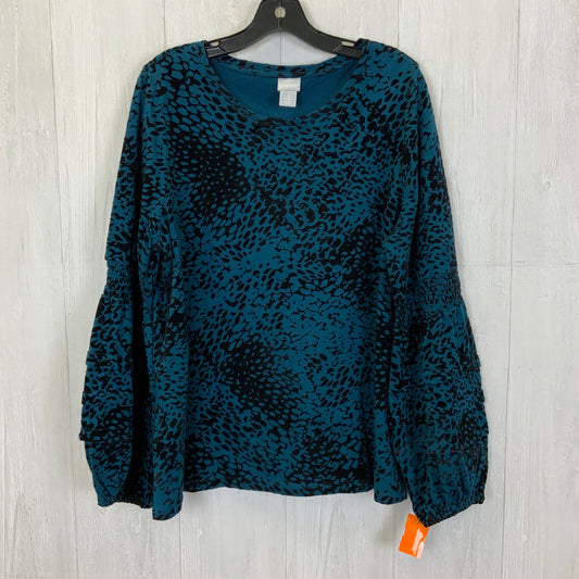 Top Long Sleeve By Chicos  Size: Xl