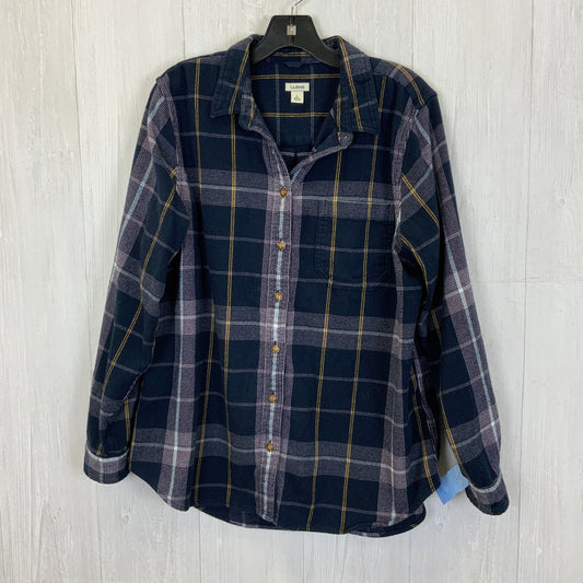Blouse Long Sleeve By Ll Bean  Size: L