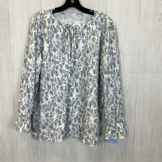 Blouse Long Sleeve By Clothes Mentor  Size: 1x