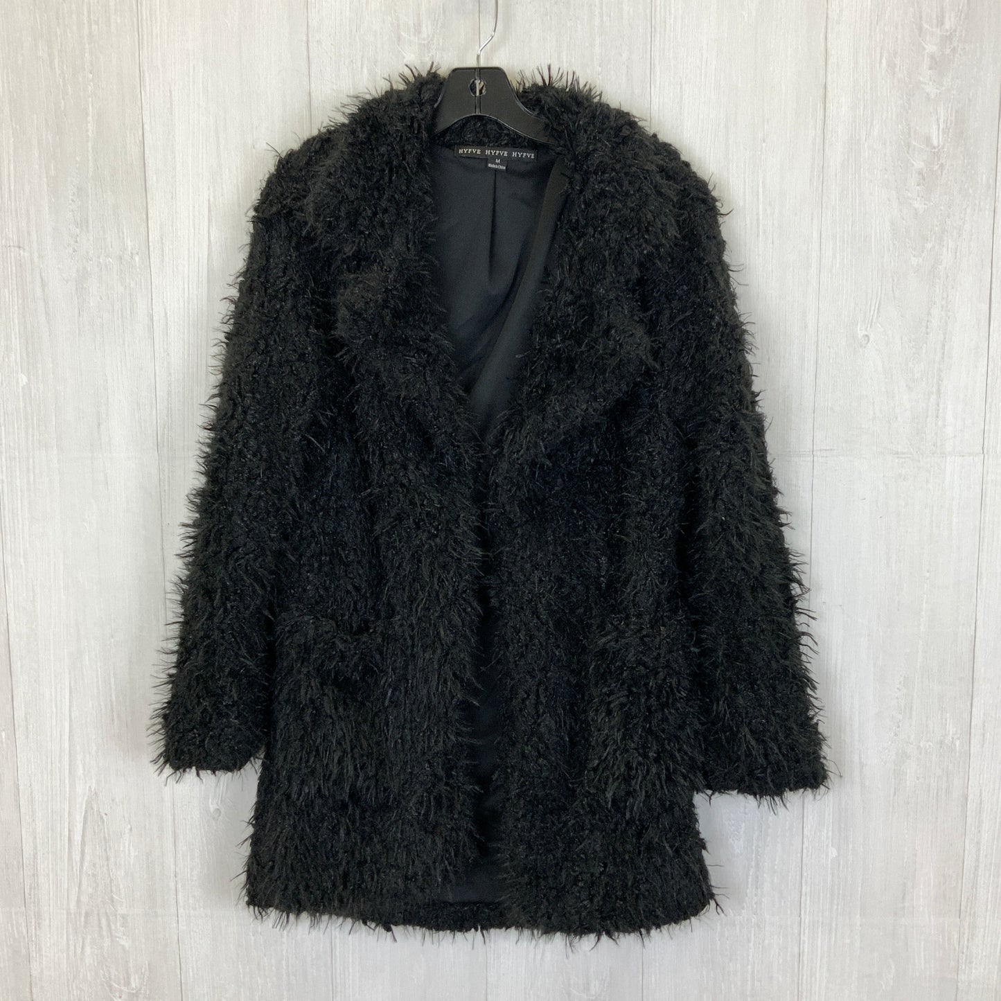 Coat Faux Fur & Sherpa By Hyfve  Size: M