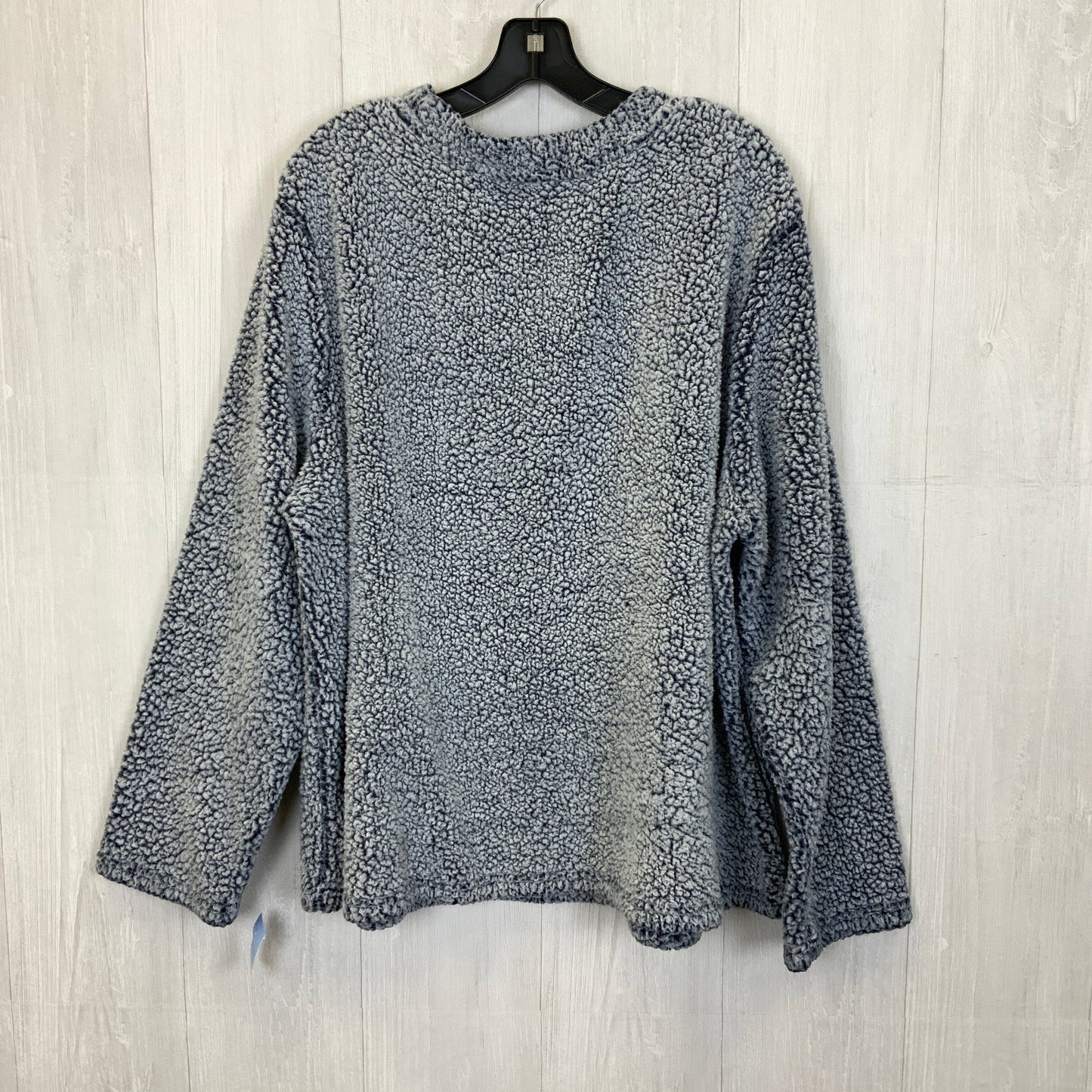 Top Long Sleeve Fleece Pullover By Secret Treasures  Size: 3x