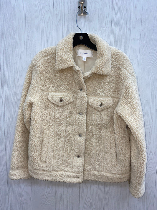 Jacket Faux Fur & Sherpa By Clothes Mentor  Size: Xs