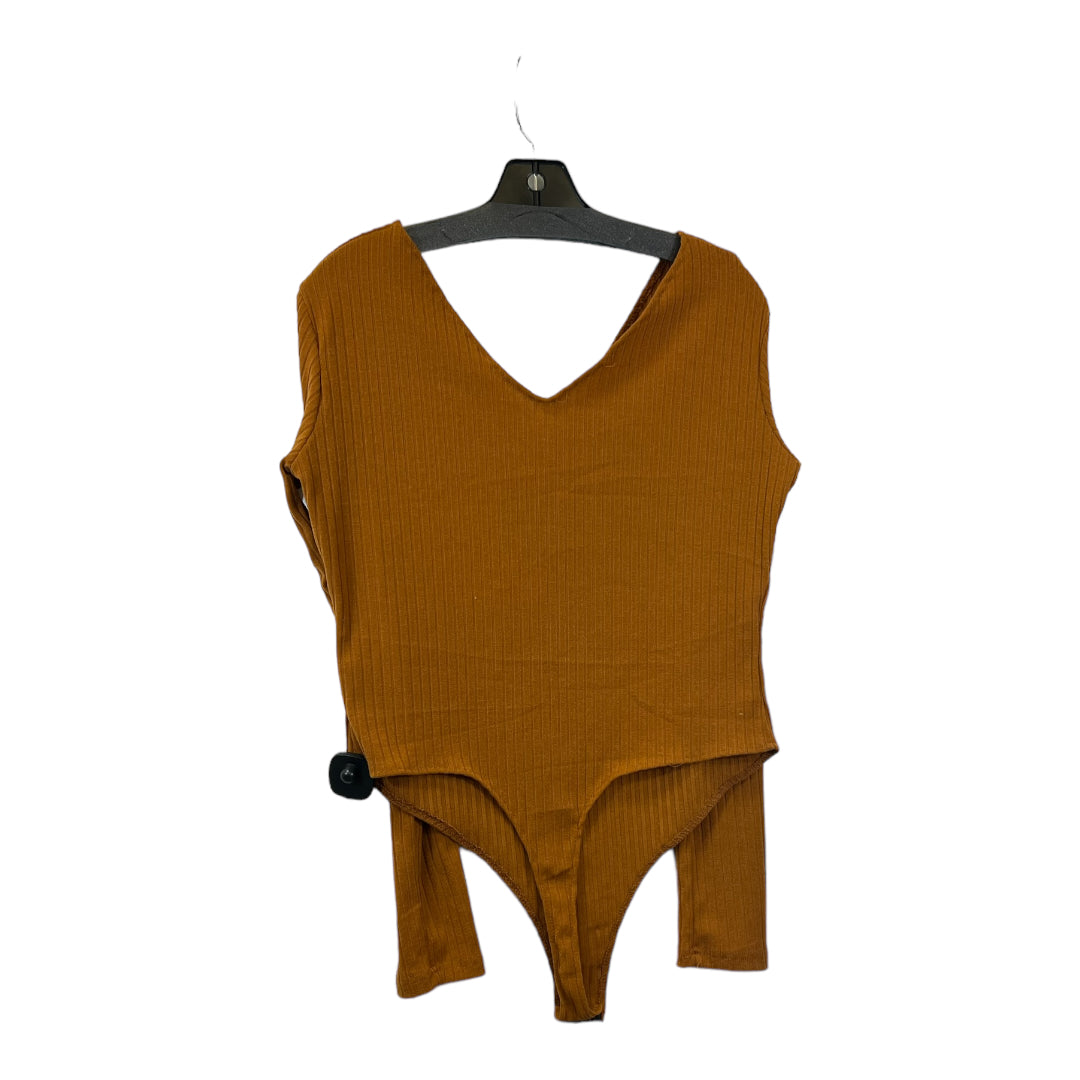 Copper colored Bodysuit  Size: Xxl