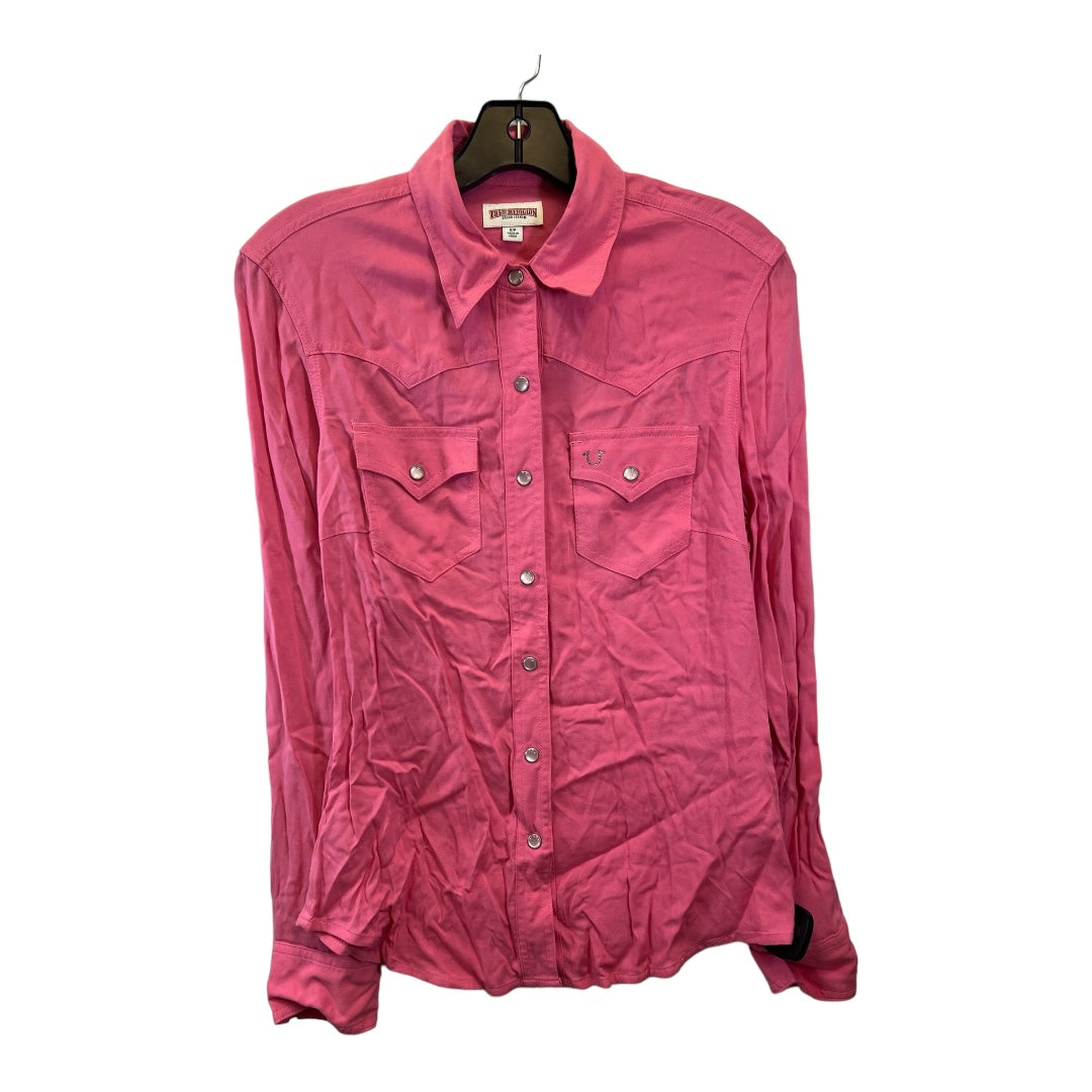 Top Long Sleeve Designer By True Religion  Size: S