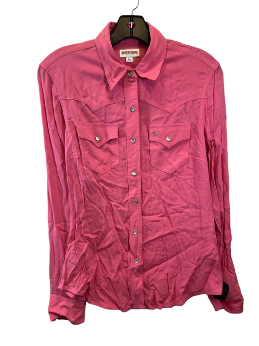 Top Long Sleeve Designer By True Religion  Size: S