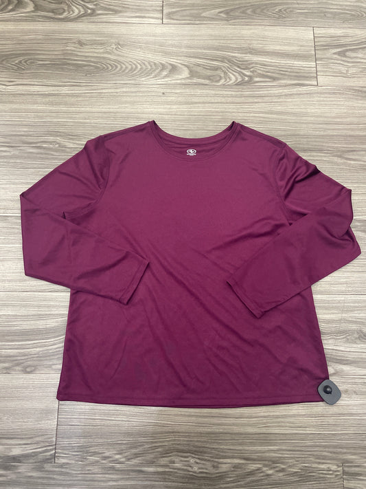 Athletic Top Long Sleeve Crewneck By Athletic Works  Size: Xl