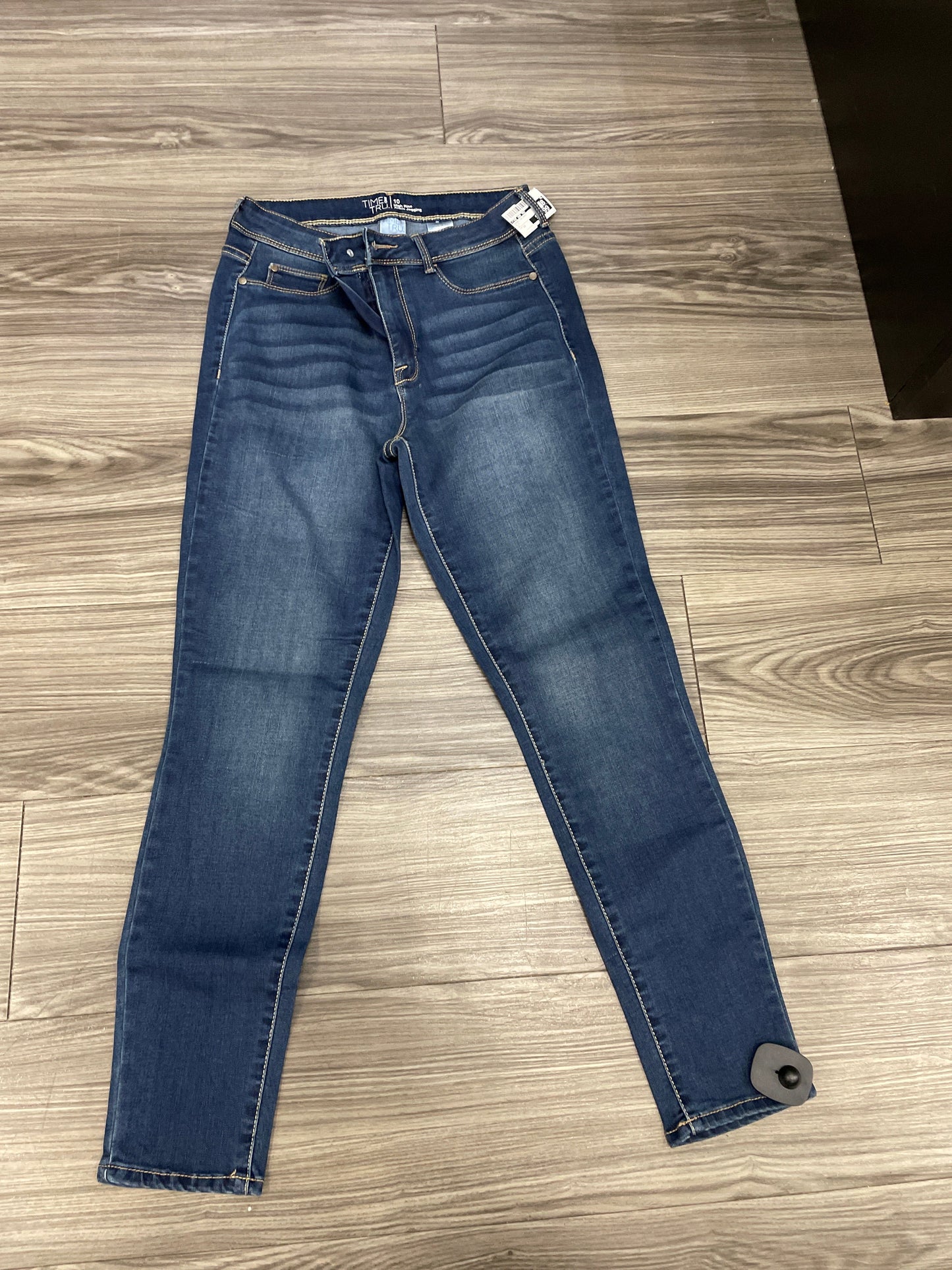 Jeans Skinny By Time And Tru  Size: 10