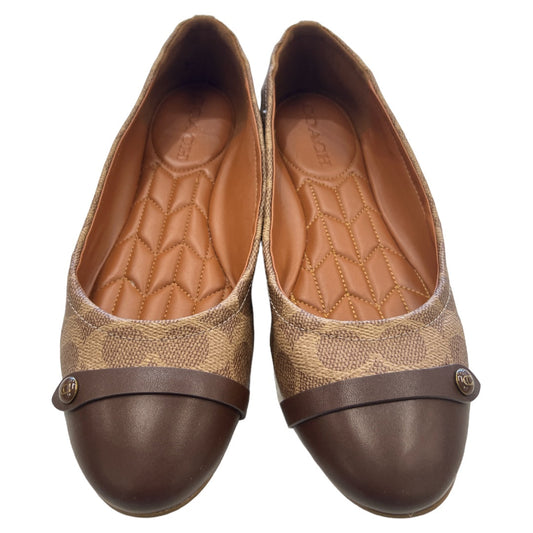 Shoes Flats Ballet By Coach  Size: 8.5