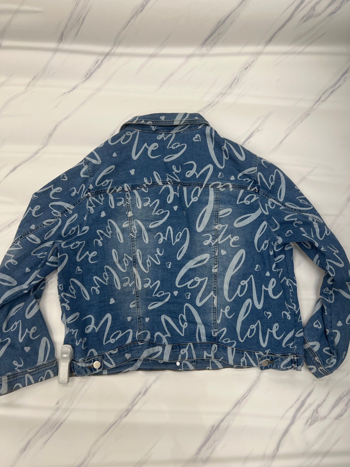 Jacket Denim By Ashley Stewart  Size: Xl