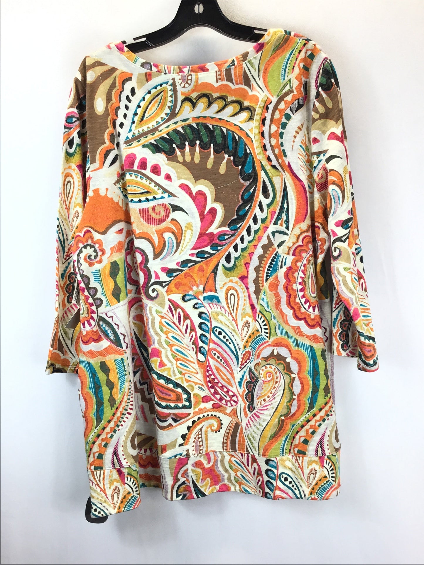 Tunic 3/4 Sleeve By Chicos  Size: Xl