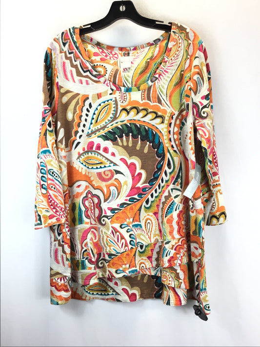 Tunic 3/4 Sleeve By Chicos  Size: Xl