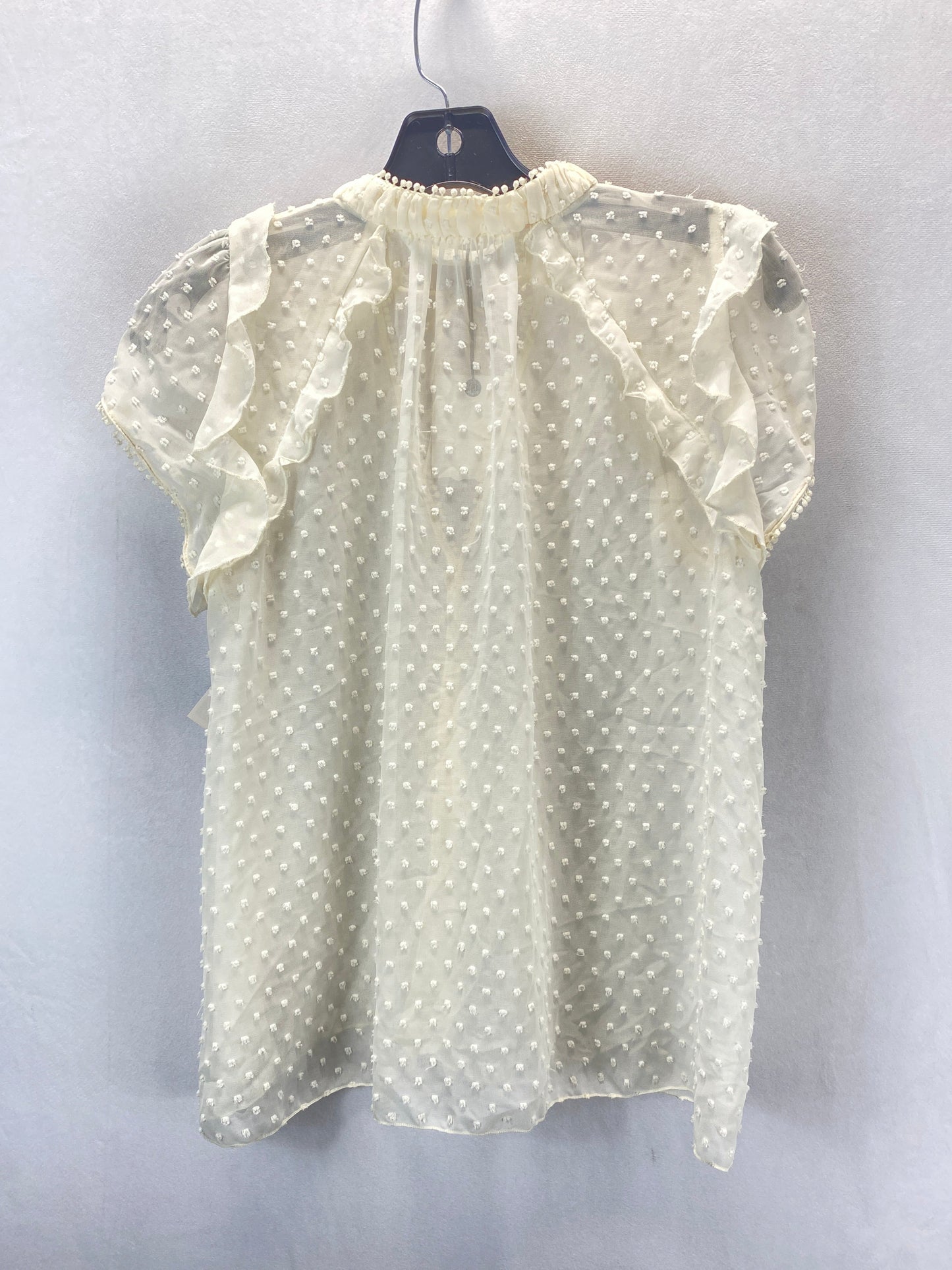 Blouse Short Sleeve By Zara Basic  Size: Xs