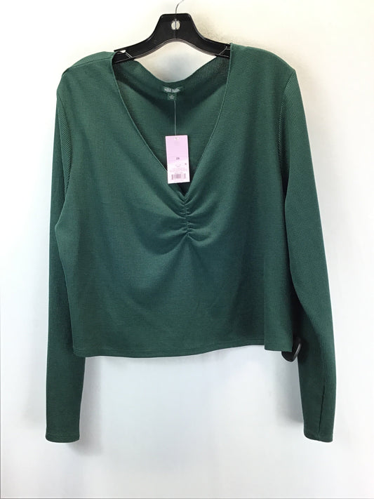 Top Long Sleeve By Wild Fable  Size: 2x