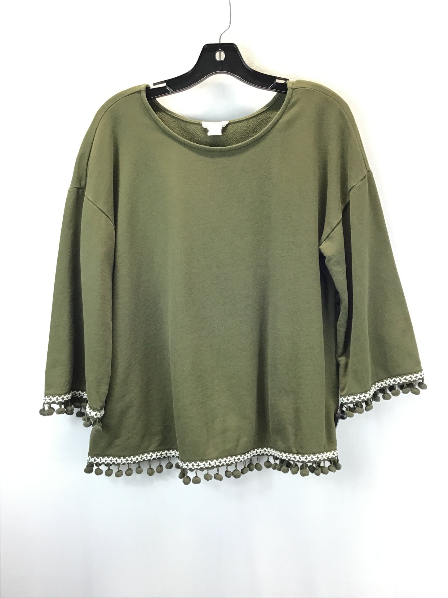 Top 3/4 Sleeve By Loft  Size: M