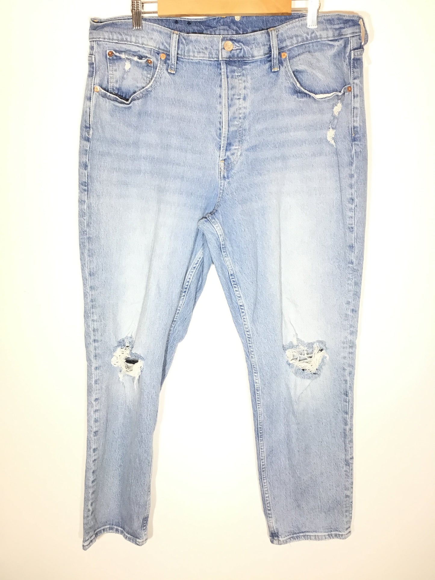 Jeans Straight By Gap  Size: 18