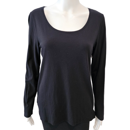 Top Long Sleeve Basic By Ann Taylor  Size: L