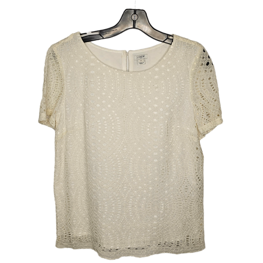 Top Short Sleeve By J Crew  Size: 4