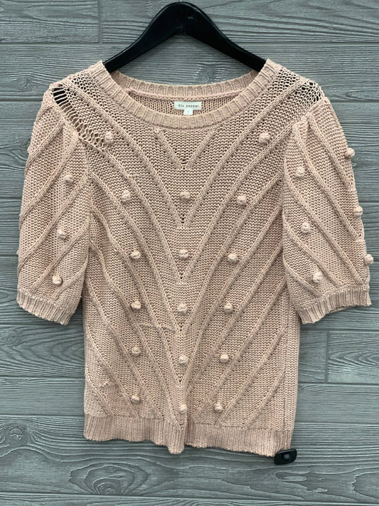 Sweater Short Sleeve By Blu Pepper  Size: L