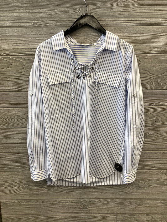 Blouse Long Sleeve By Calvin Klein  Size: M
