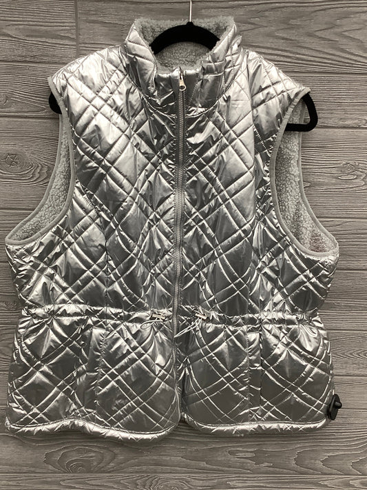 Vest Puffer & Quilted By Time And Tru  Size: 1x