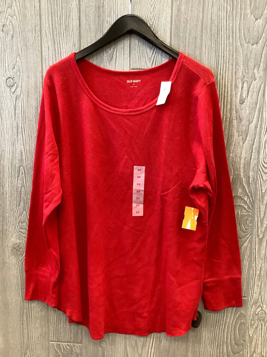 Top Long Sleeve By Old Navy  Size: 2x