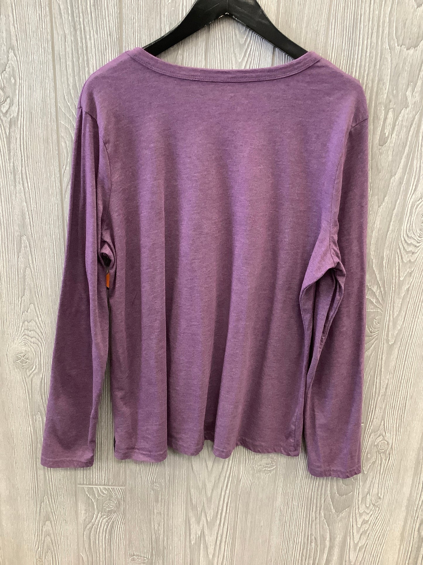 Top Long Sleeve Basic By Time And Tru  Size: Xxl