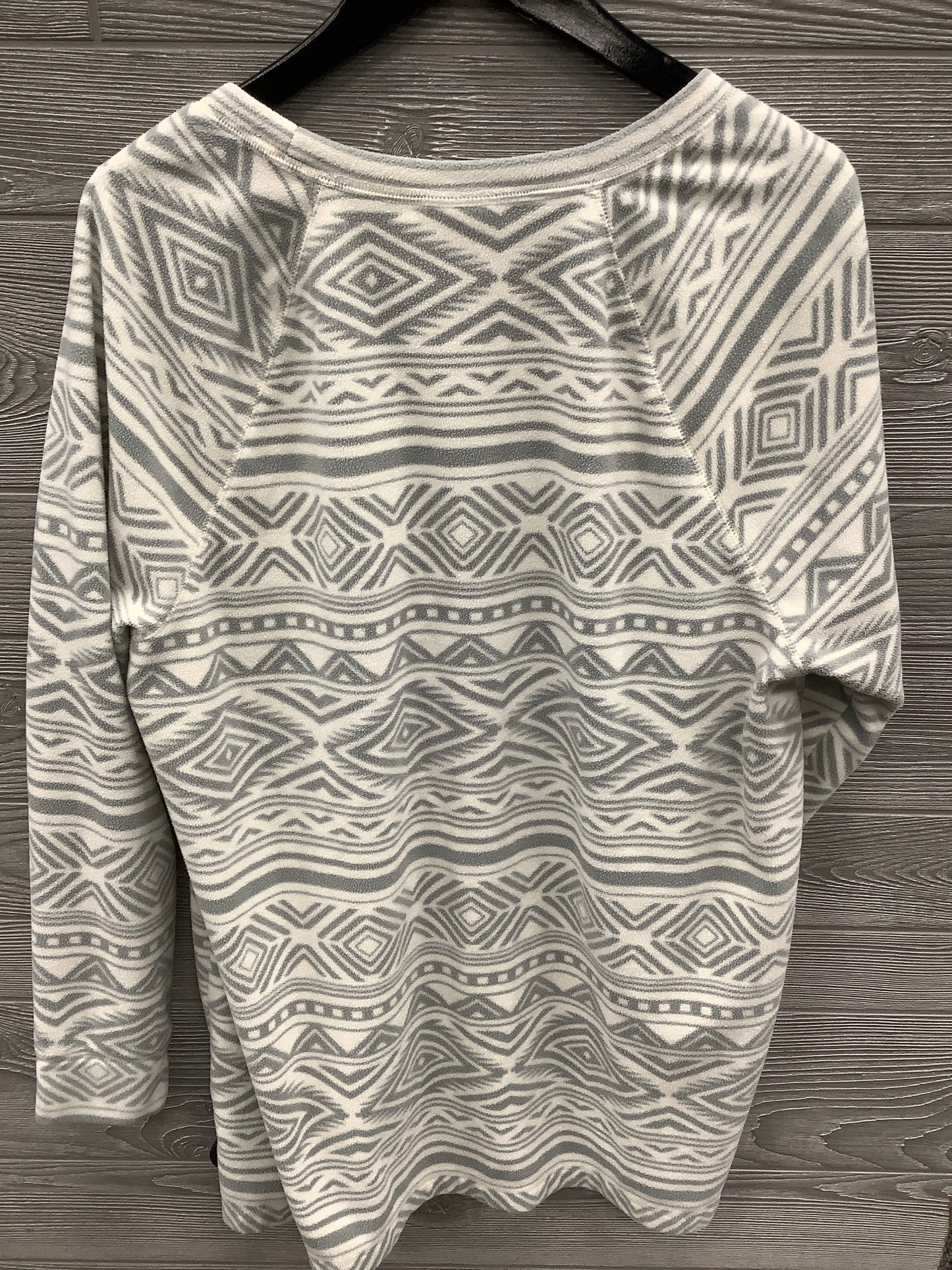 Top Long Sleeve Fleece Pullover By Danskin Now  Size: 2x