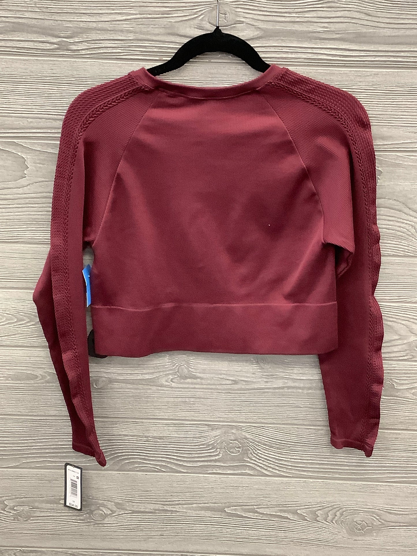 Athletic Top Long Sleeve Collar By Clothes Mentor  Size: 1x