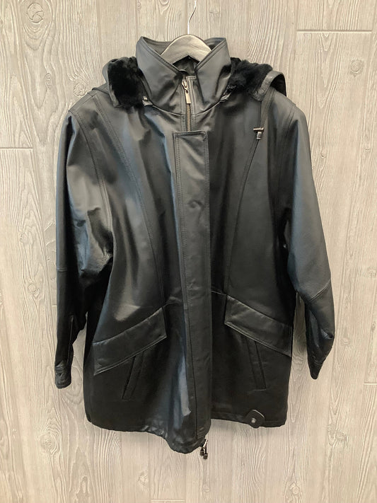 Coat Leather By Croft And Barrow  Size: 1x
