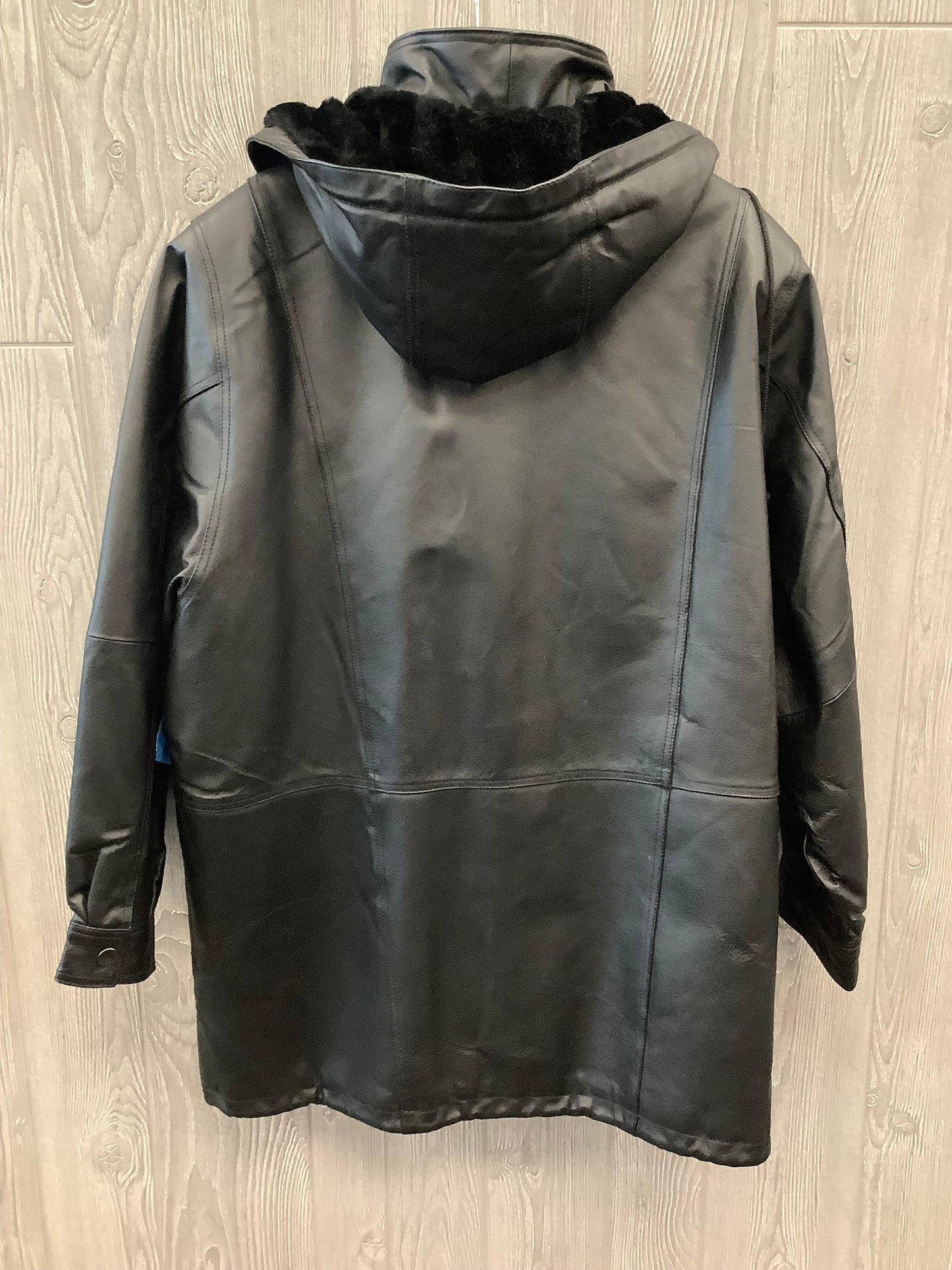 Coat Leather By Croft And Barrow  Size: 1x