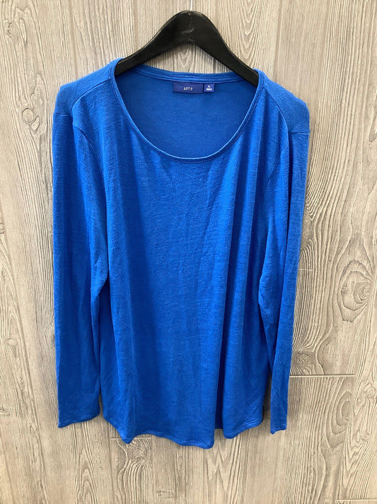 Top Long Sleeve Basic By Apt 9  Size: Xl