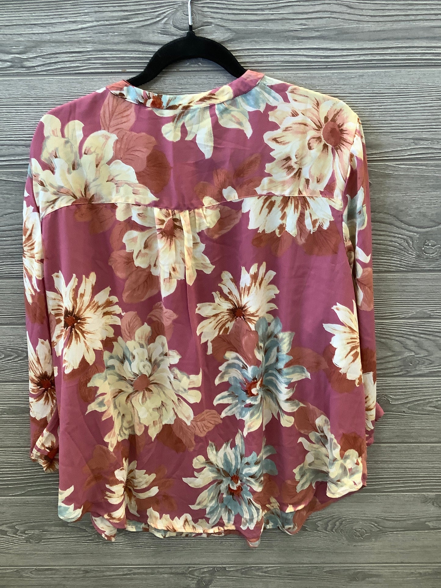 Blouse 3/4 Sleeve By Maurices  Size: 2x