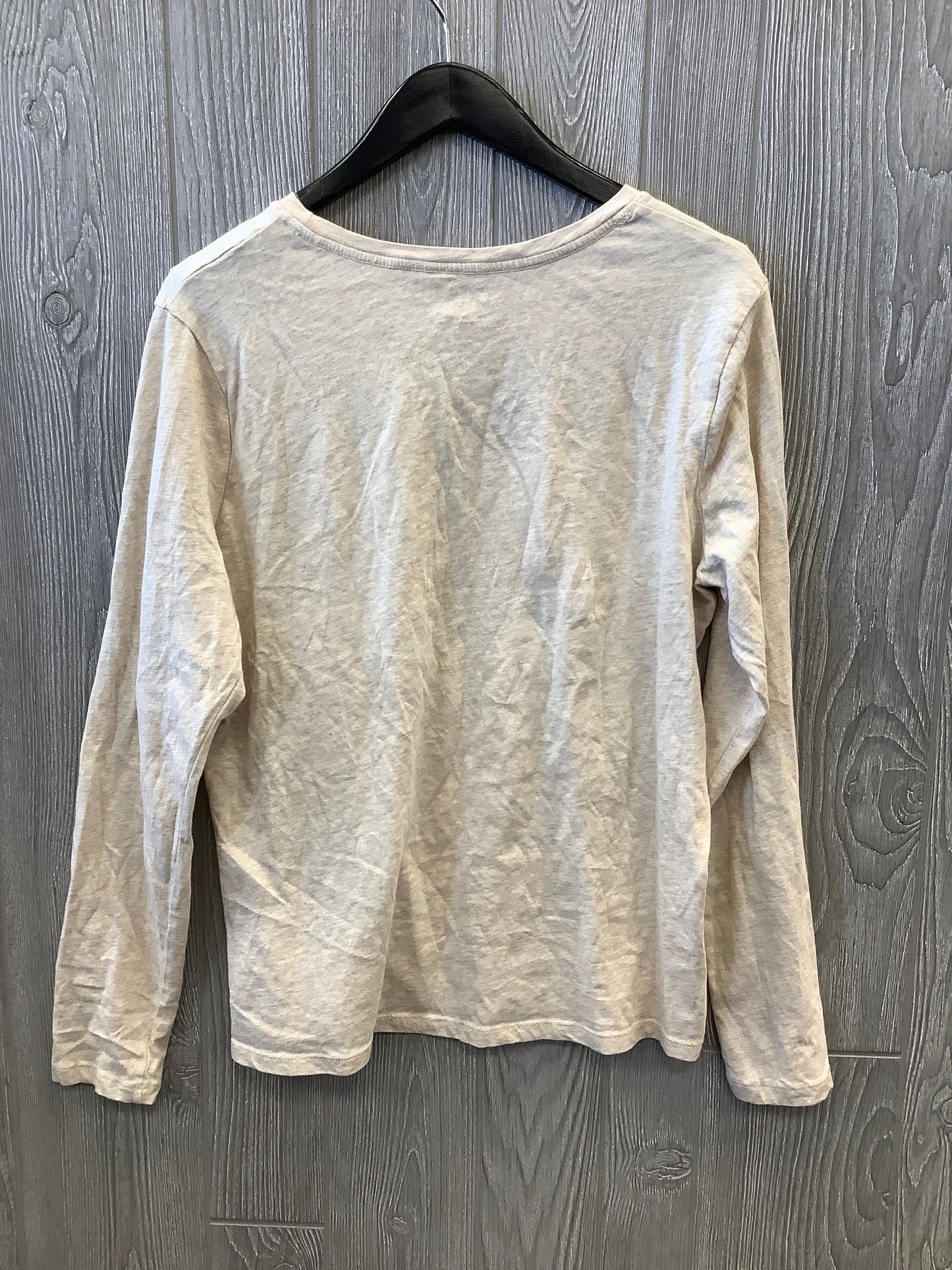 Top Long Sleeve Basic By Time And Tru  Size: L
