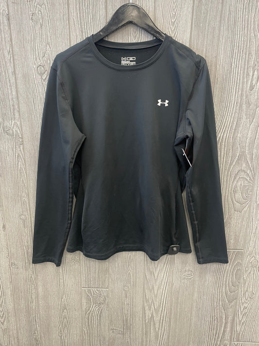 Athletic Top Long Sleeve Collar By Under Armour  Size: Xl