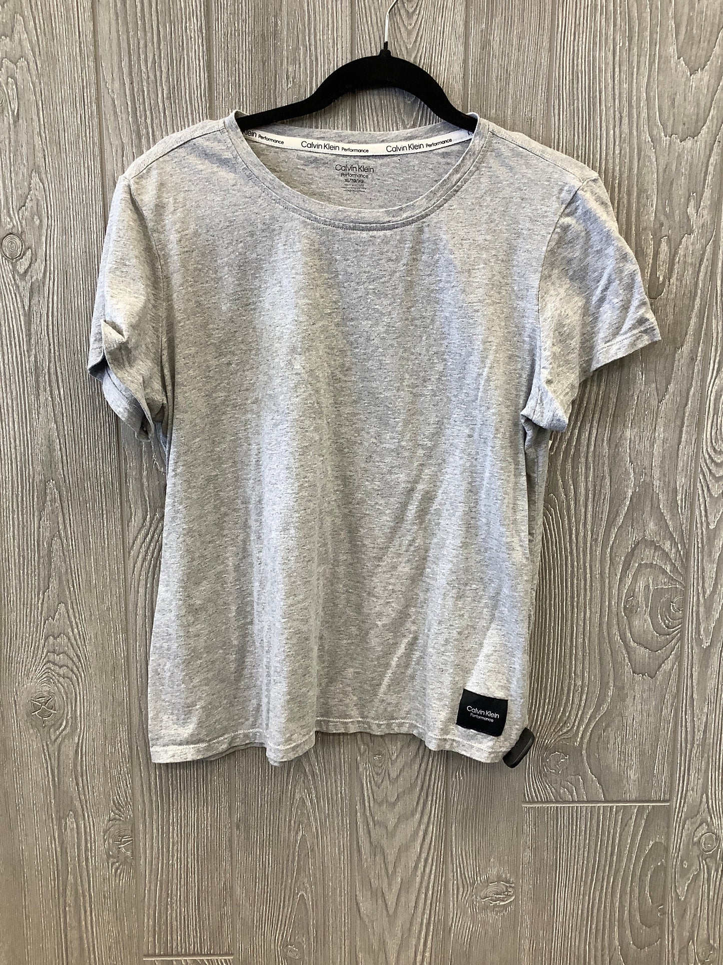 Athletic Top Short Sleeve By Calvin Klein  Size: Xl