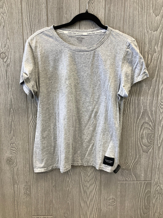 Athletic Top Short Sleeve By Calvin Klein  Size: Xl