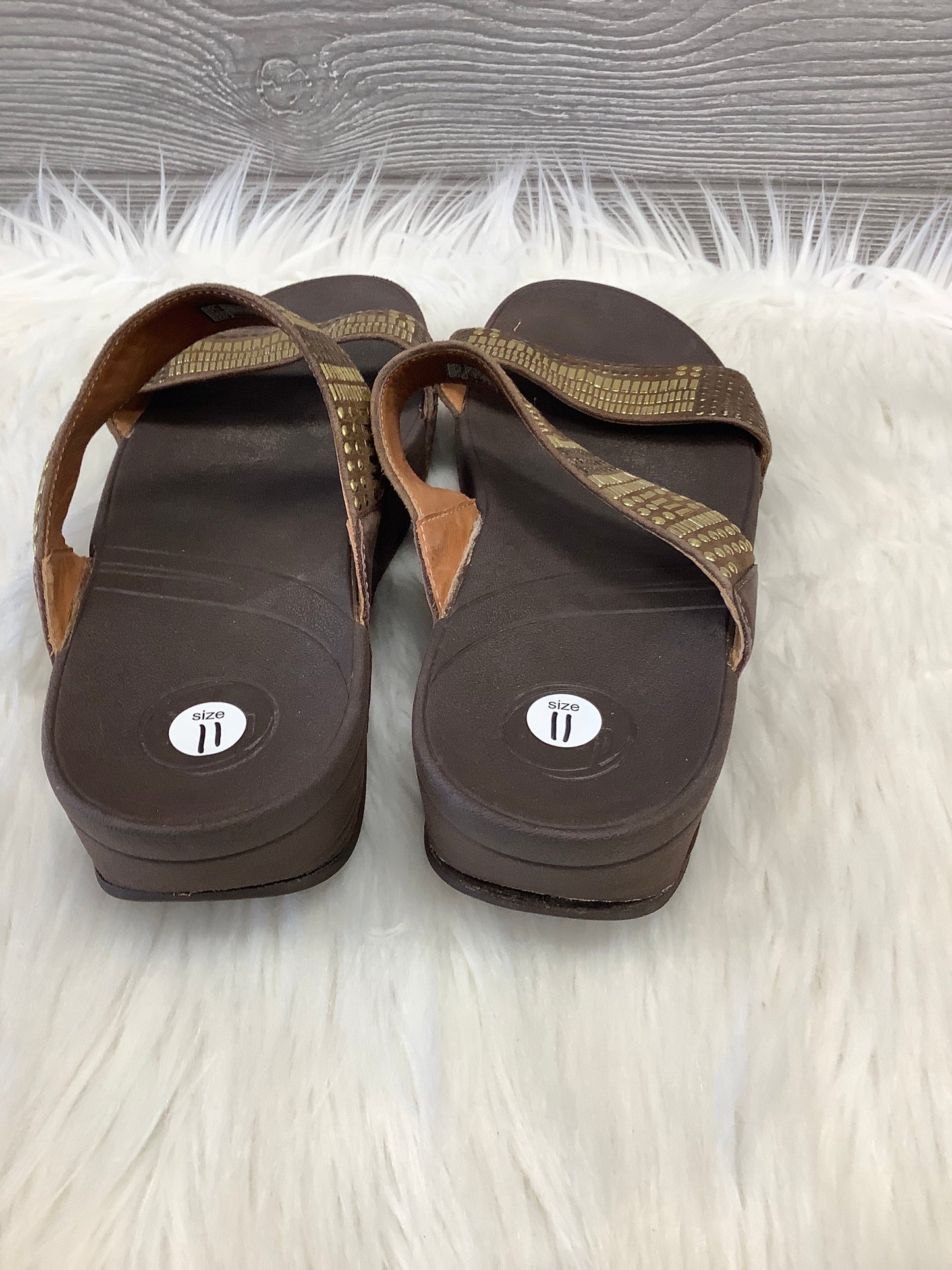 Sandals Flats By Fitflop  Size: 11