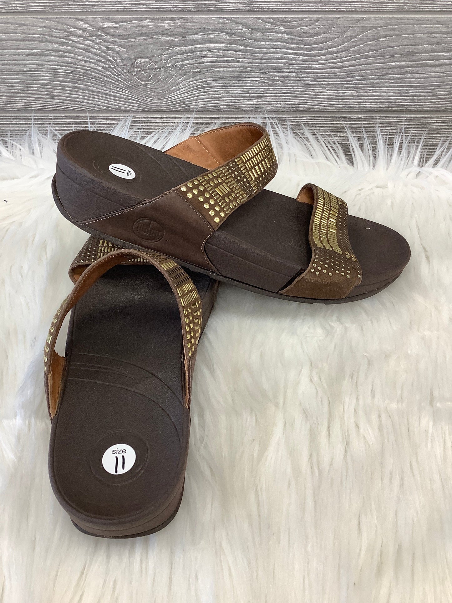Sandals Flats By Fitflop  Size: 11
