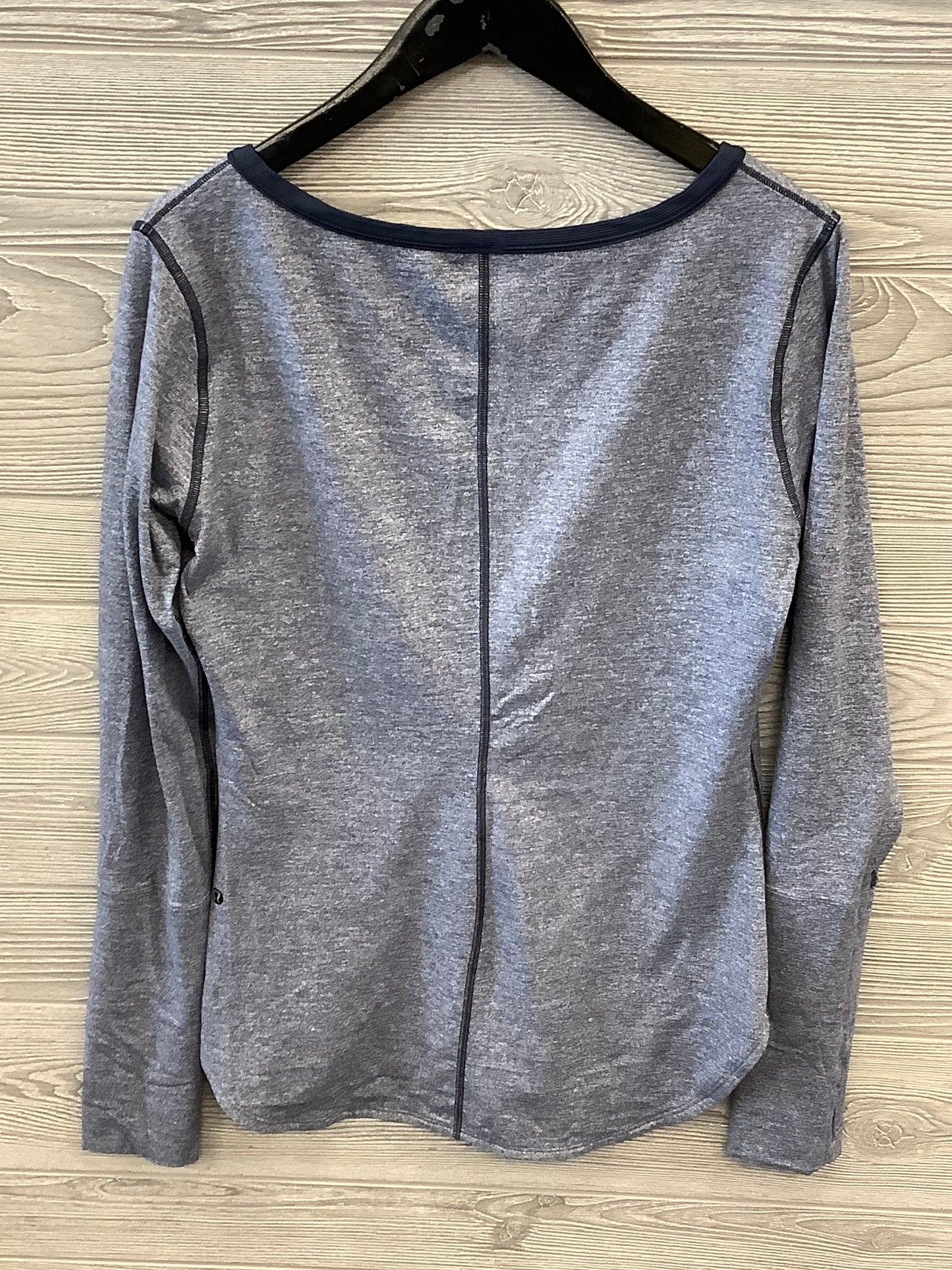 Athletic Top Long Sleeve Crewneck By Lululemon  Size: 10