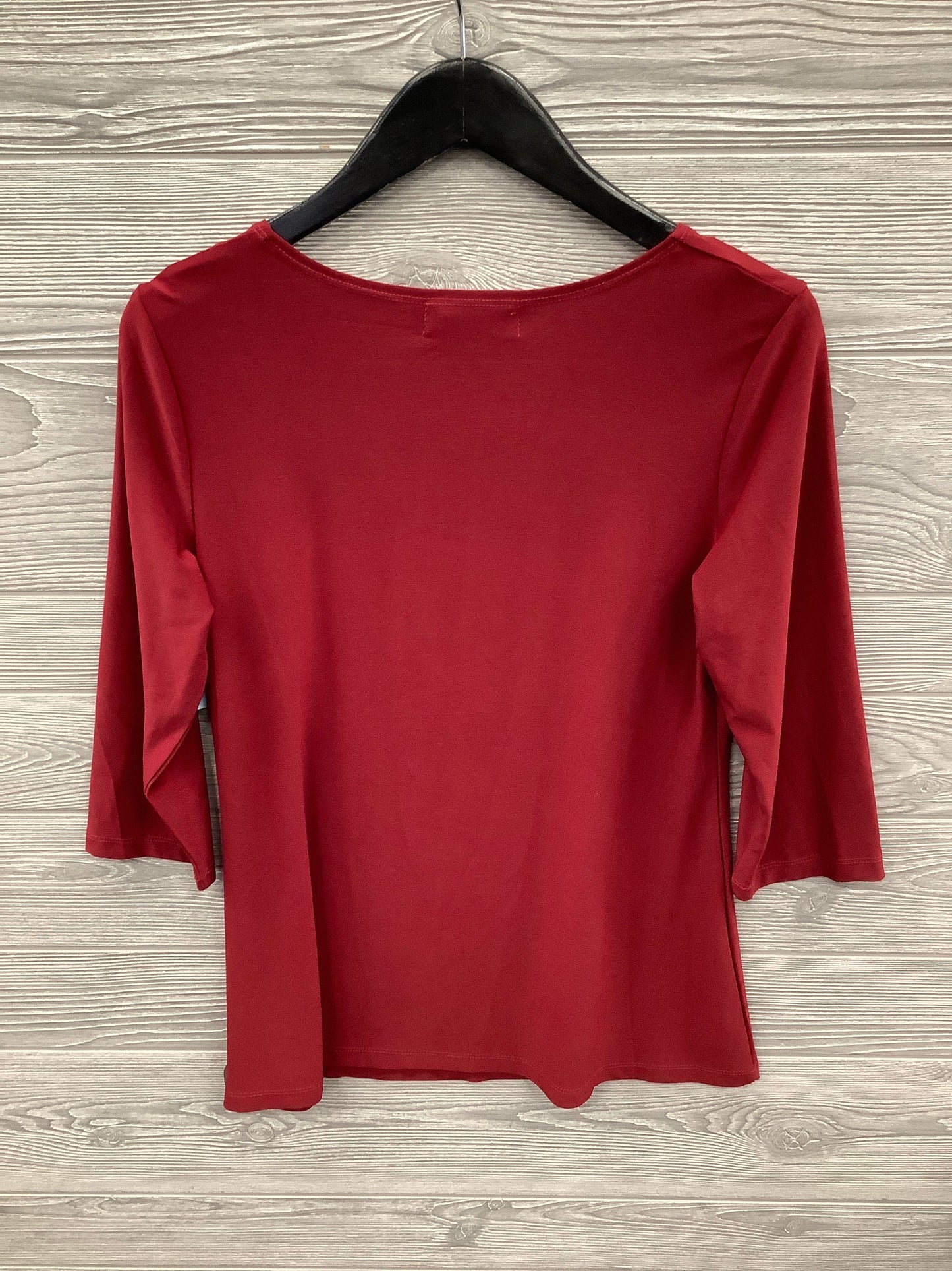 Top 3/4 Sleeve Basic By Clothes Mentor  Size: S
