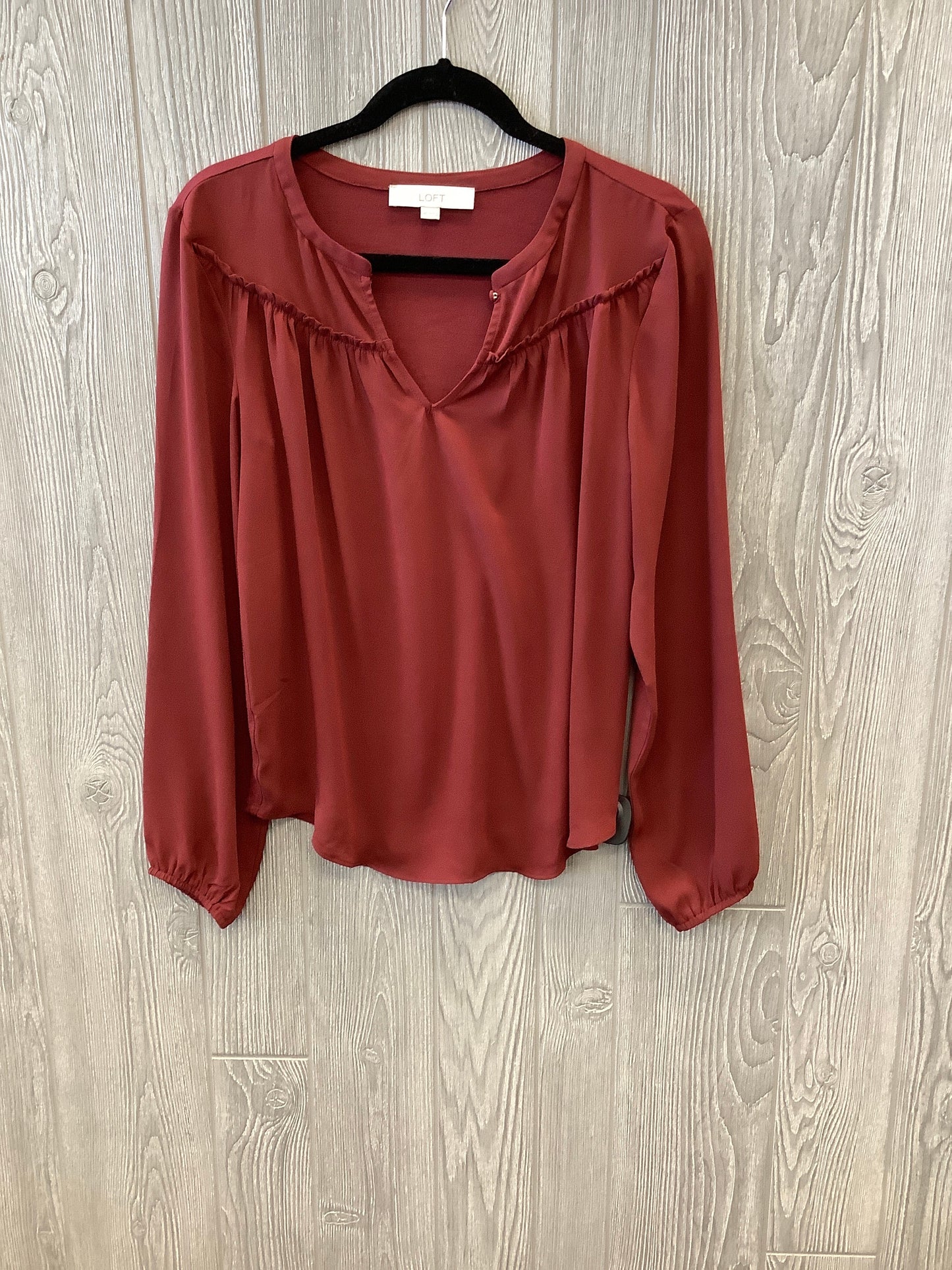 Top Long Sleeve By Loft  Size: Xs