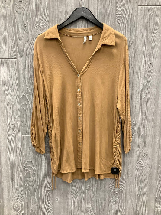 Blouse Long Sleeve By Cato  Size: 1x